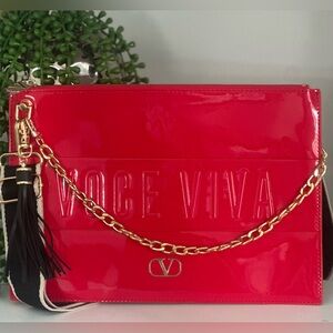 Valentino Red Beauty Cosmetics Bag GWP